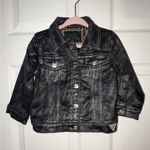 Black Jean Jacket for Kids